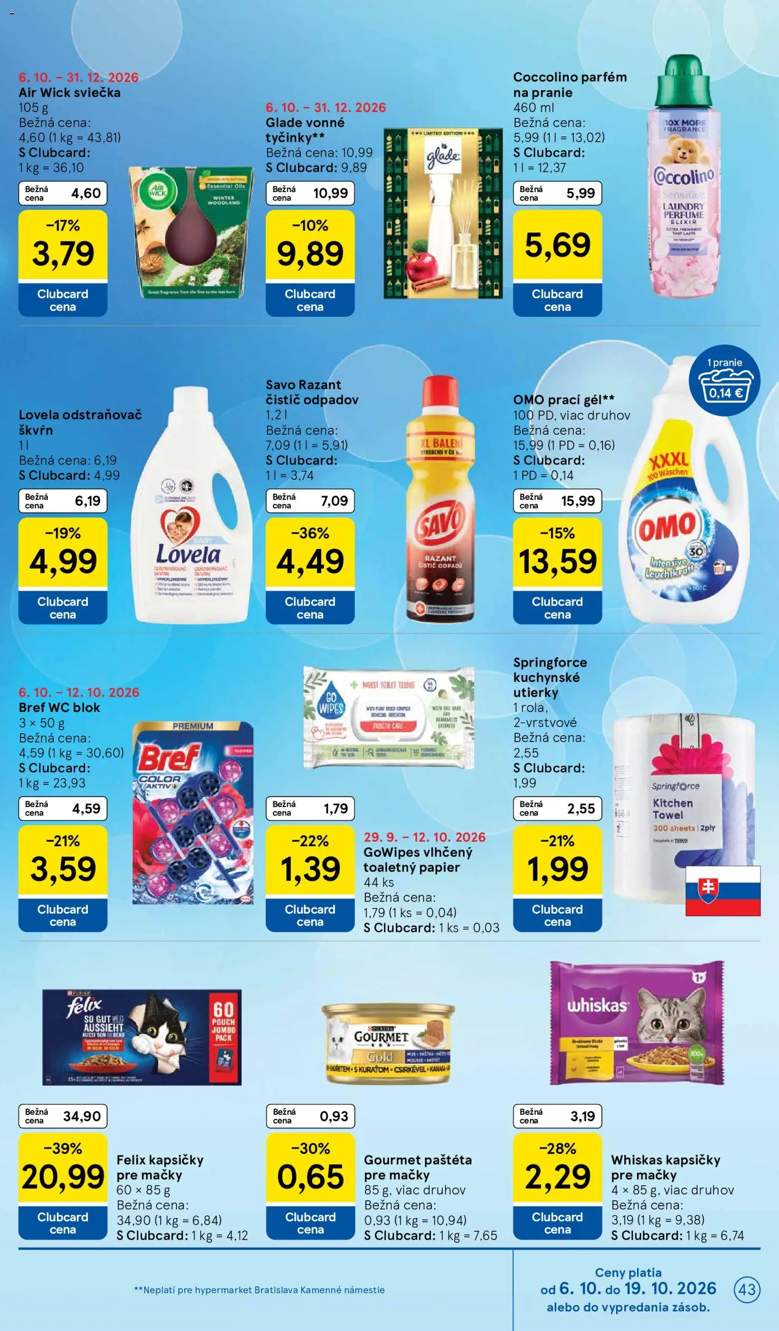 Náhľad Tesco letáku platného od 07.10.2026