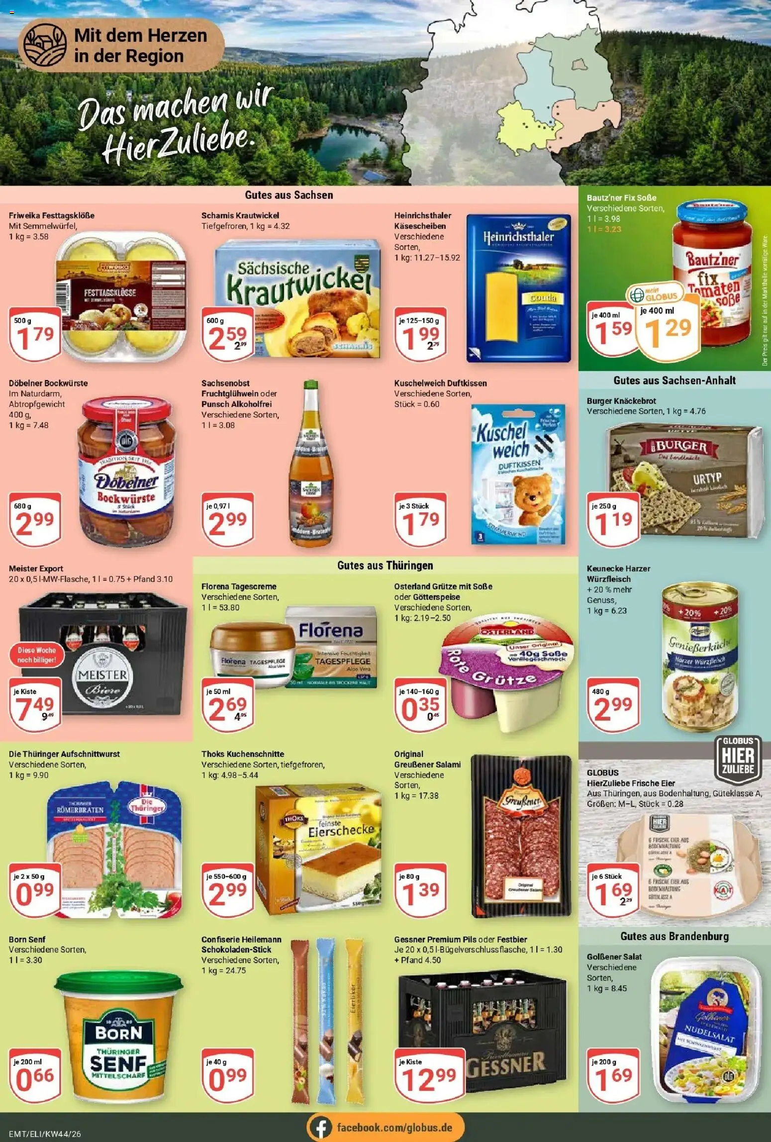 Vorschau von dem Prospekt des Geschäftes Globus, gültig ab dem 26.10.2026