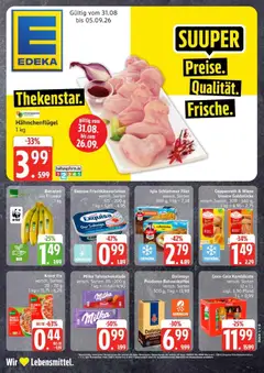 Vorschau von dem Prospekt des Geschäftes Edeka, gültig ab dem 31.08.2026