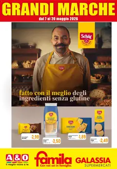 Anteprima dell'opuscolo Famila volantino Grandi Marche dal negozio Famila valido da 07/05/2026