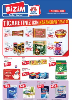Bizim Toptan Bizim Toptan - Geleneksel kanal kataloğu 07.10.2026 - Broşürünün önizlemesi