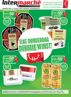 Voorbeeld van Intermarché augustusaanbiedingen met de Intermarché-kaart van winkel Intermarché geldig vanaf 01/08/2026