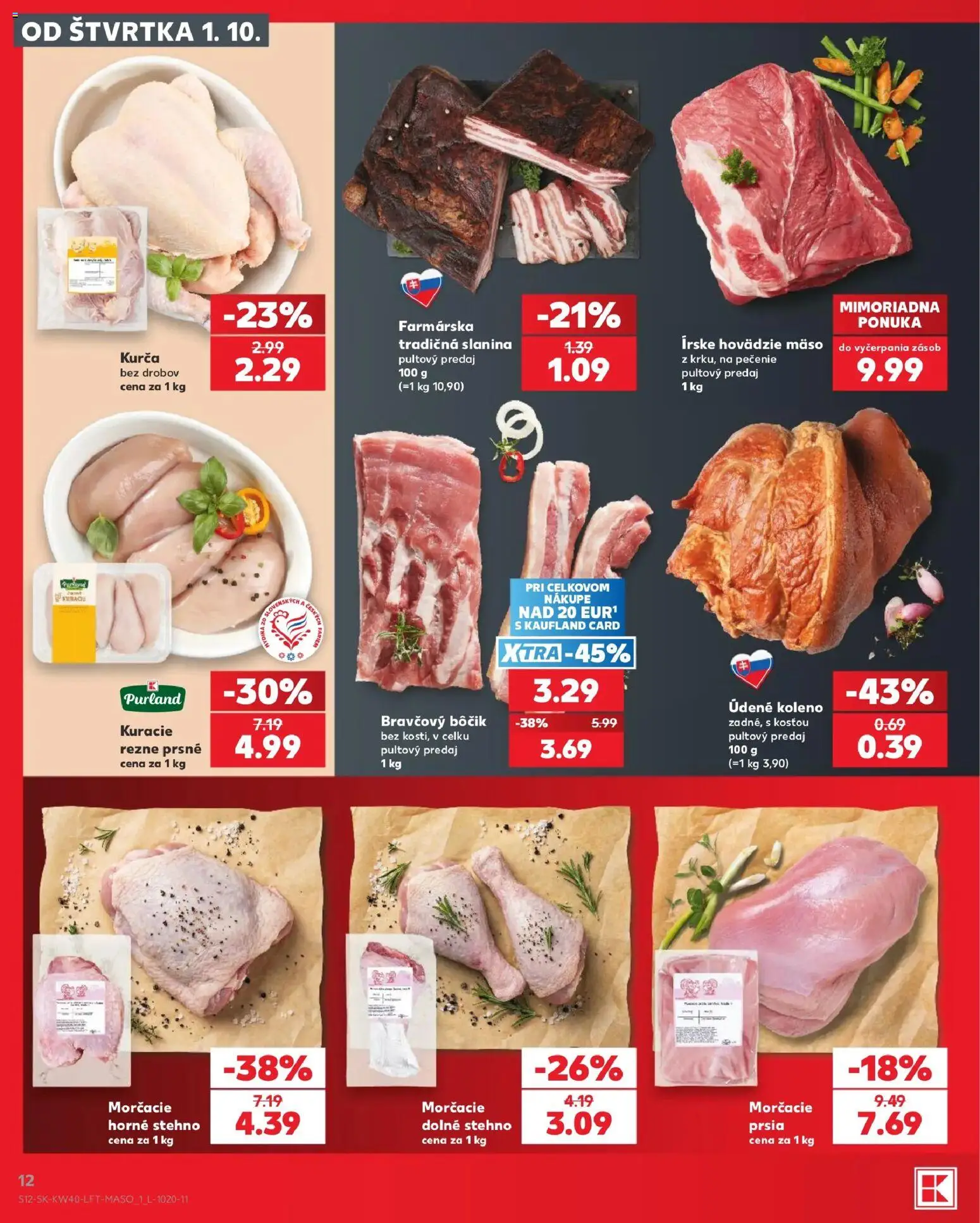 Náhľad Kaufland letáku platného od 01.10.2026