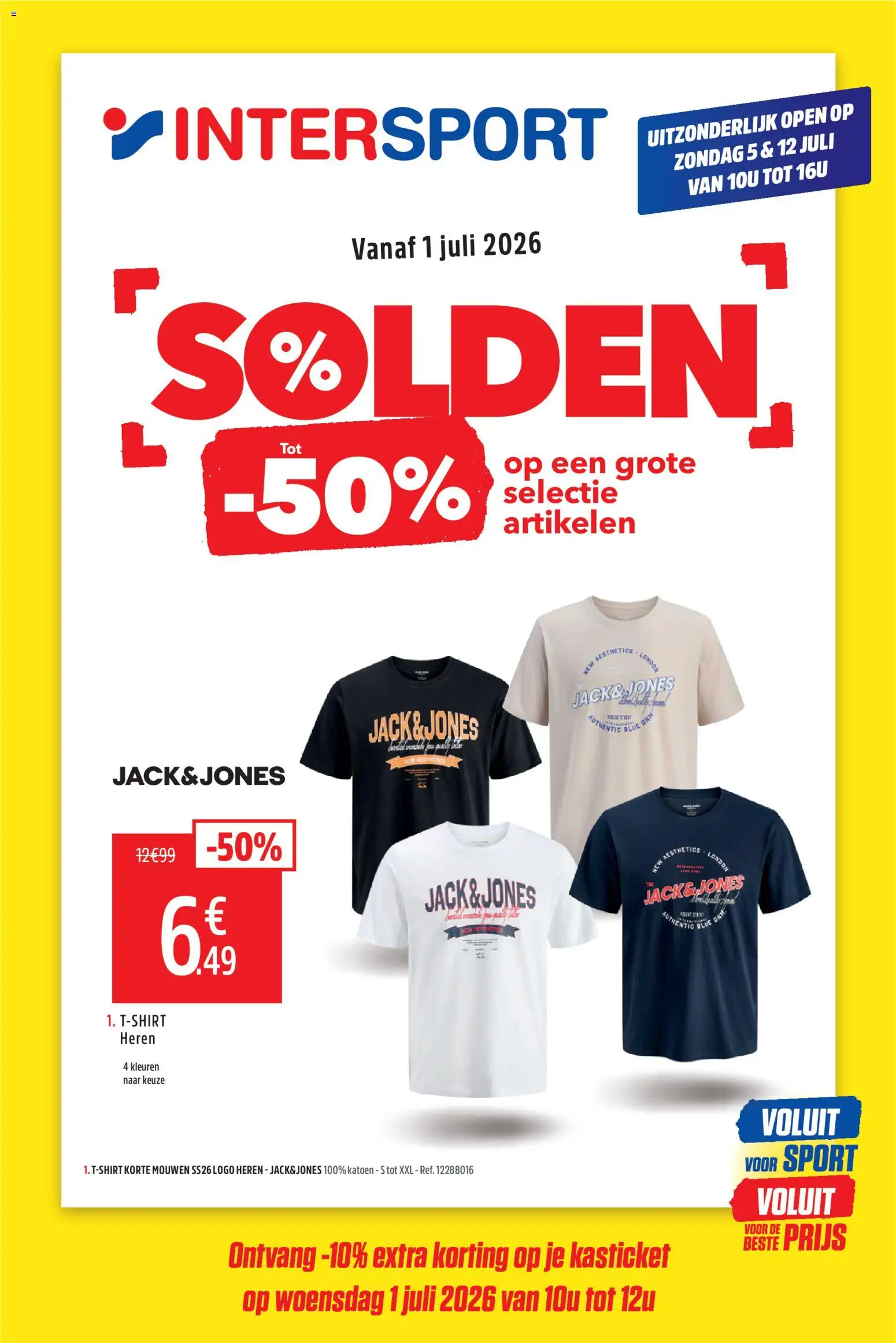 Voorbeeld van Intersport Folder / Publicité van winkel Intersport geldig vanaf 01/07/2026