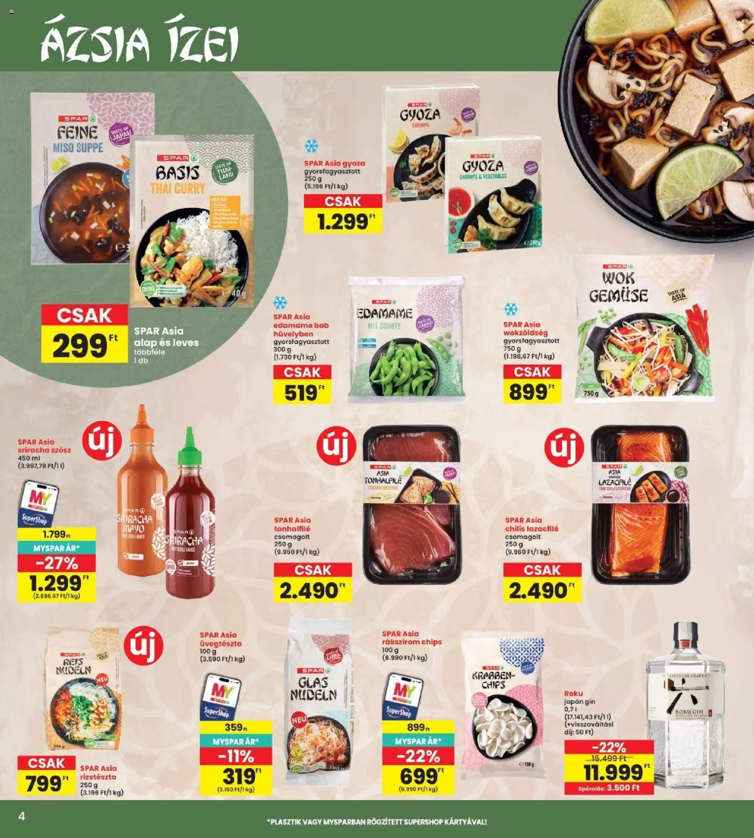 Interspar - Interspar akciós újság megtekintése, amely érvényes 2026.09.10.-től - Gin, Leves, Üvegtészta, Bab, Chili, Szósz, Lazacfilé, Gyorsfagyasztott