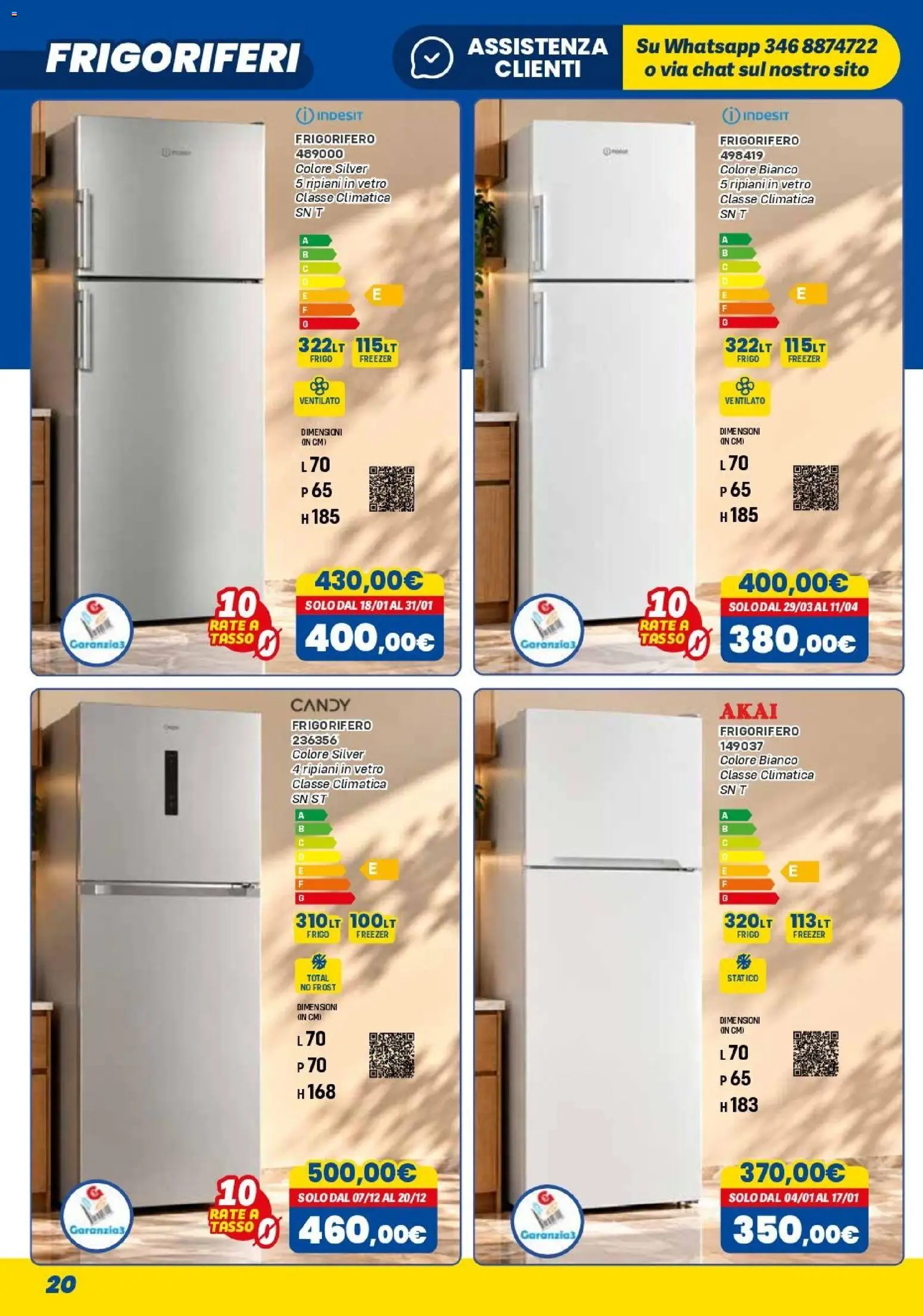 Anteprima dell'opuscolo Orizzonte volantino Elettro dal negozio Orizzonte valido da 01/11/2026 - Frigorifero, Freezer