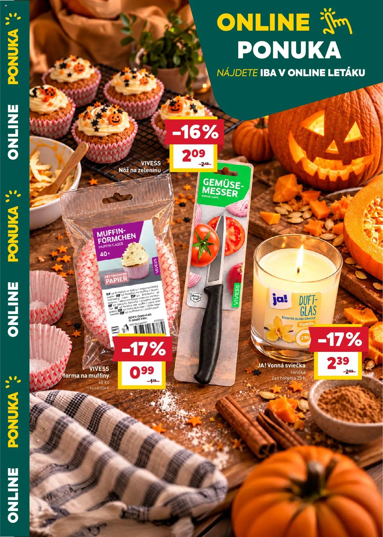 Náhľad Billa letáku platného od 14.10.2026 - Muffiny, Maliny, Vanilka, Rošt