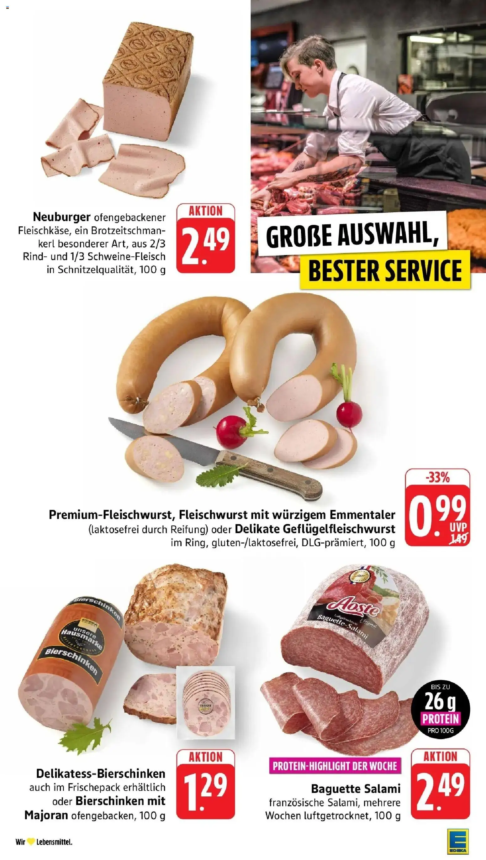 Vorschau von dem Prospekt des Geschäftes Edeka, gültig ab dem 26.10.2026