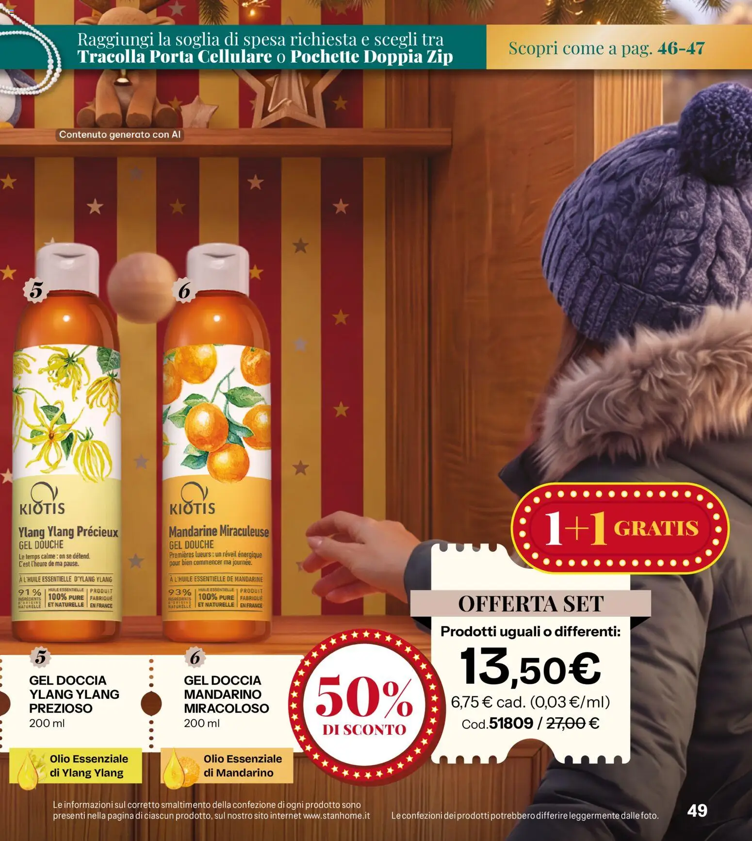 Anteprima dell'opuscolo Catalogo Stanhome Natale dal negozio Stanhome valido da 27/10/2026 - Olio, Doccia, Cellulare, Porta, Gel doccia