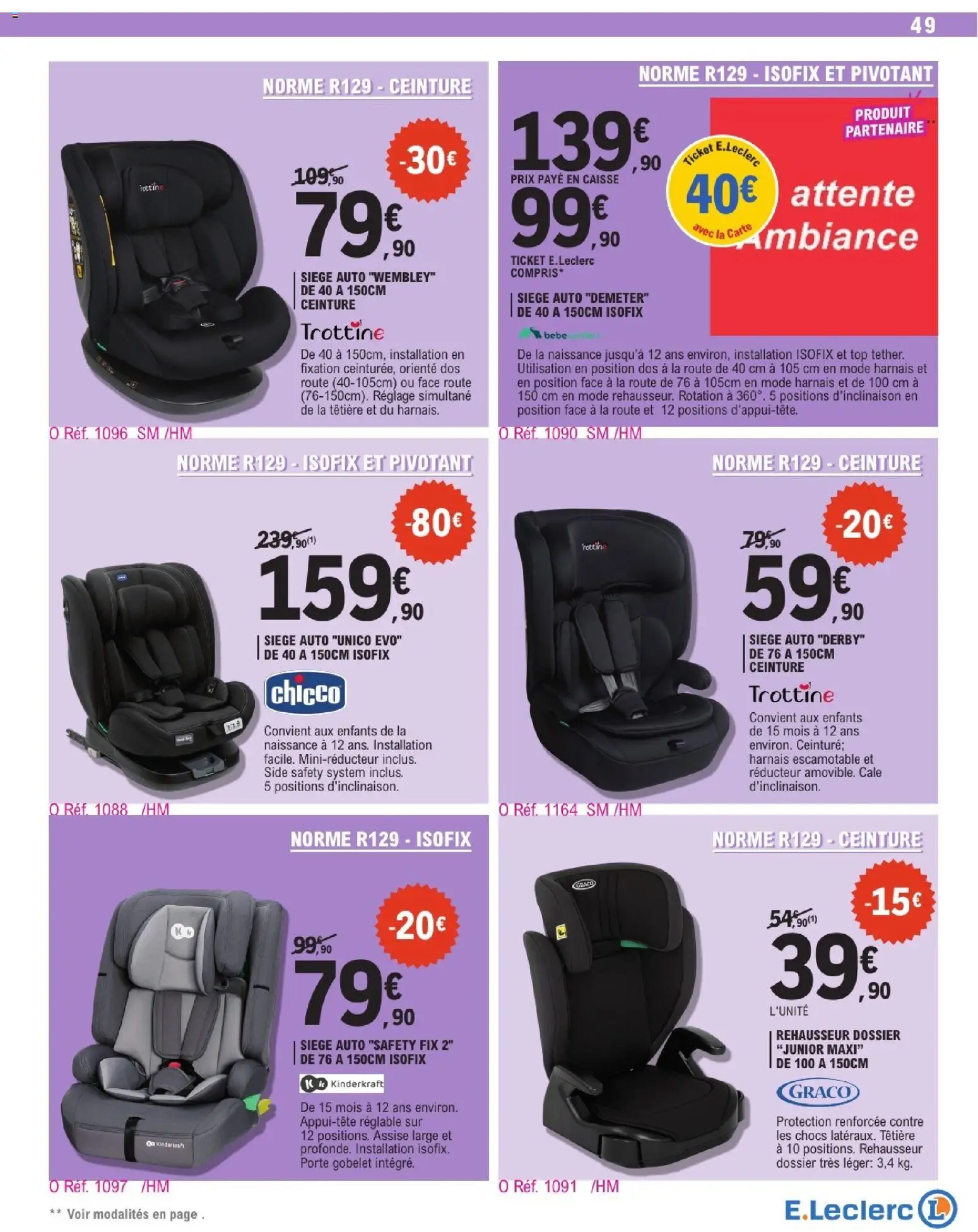 Prévisualisation de E.Leclerc catalogue du magasin E.Leclerc formulaire valide 27/10/2026