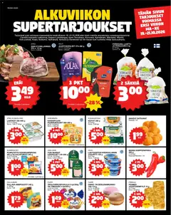 Kaupan Tokmanni Tokmanni Ruokasanomat esikatselu, voimassa 19/10/2026