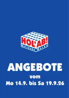 Vorschau von dem Prospekt des Geschäftes HOL’AB!, gültig ab dem 14.09.2026