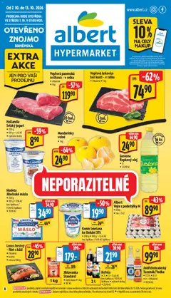 Náhled nabídky: Albert Albert leták - Hypermarket - Znojmo platný od 07.10.2026