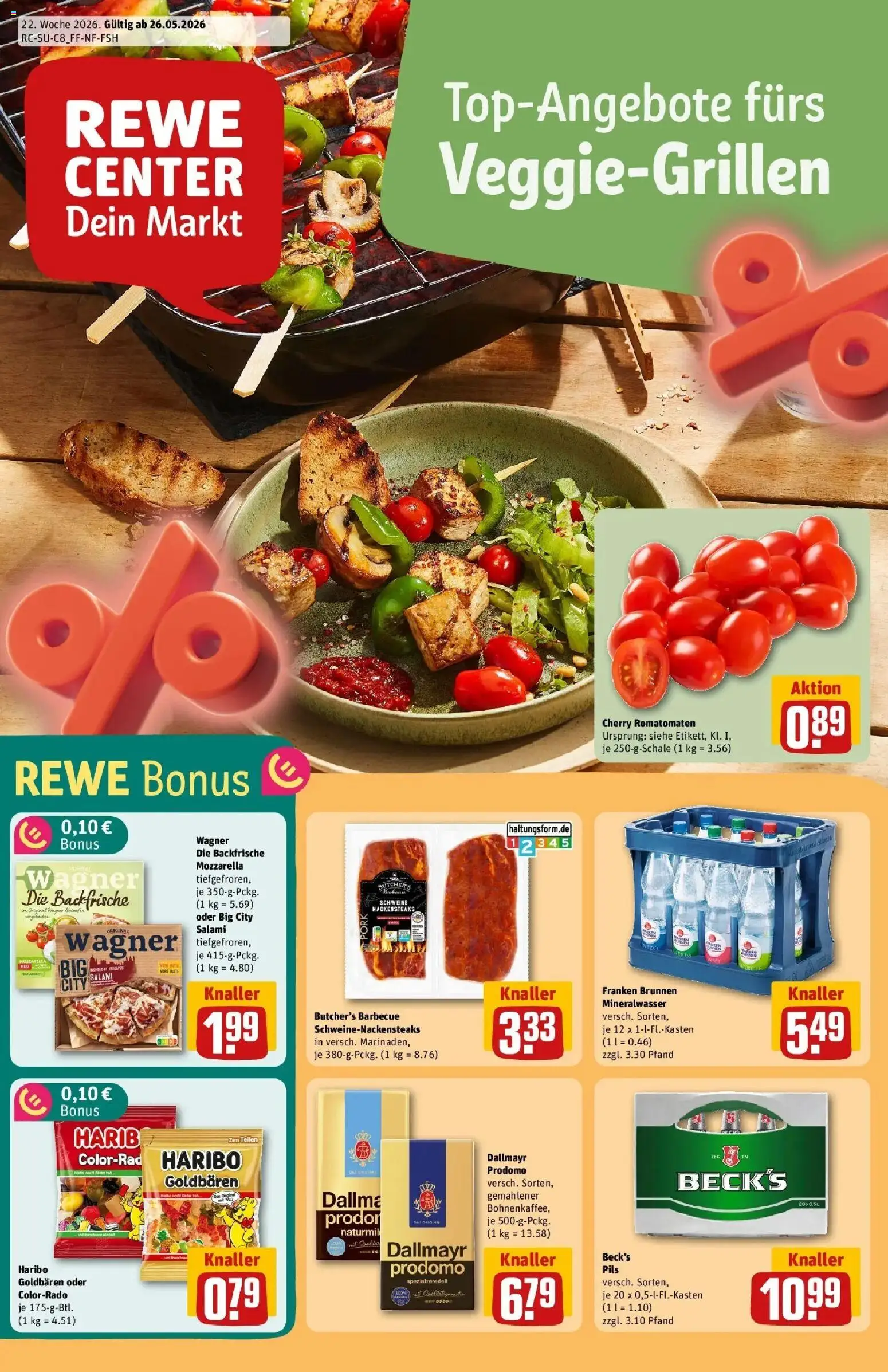 Vorschau von dem Prospekt des Geschäftes Rewe, gültig ab dem 26.05.2026