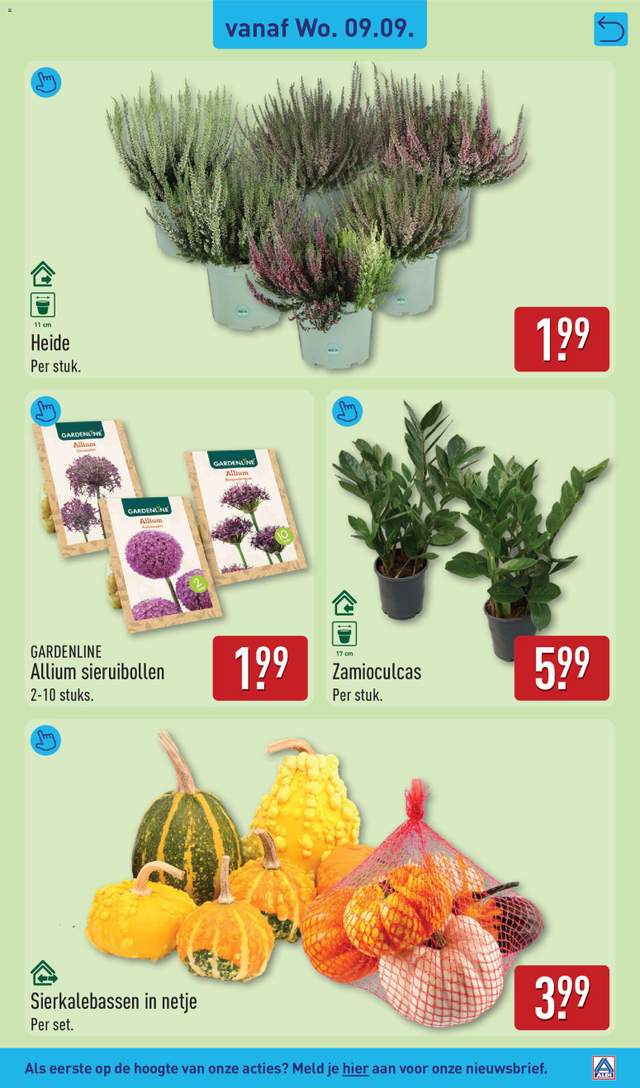Nieuwe Aldi folder vanaf 07-09