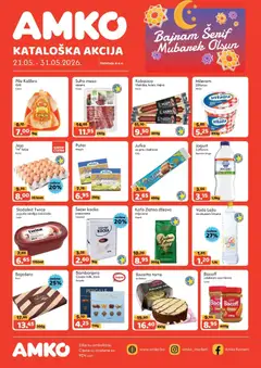 Pregled letka AMKO Katalog trgovine AMKO vrijedi od 21.05.2026