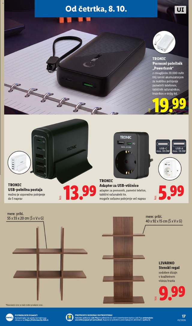 Novi Lidl katalog od 08.10.