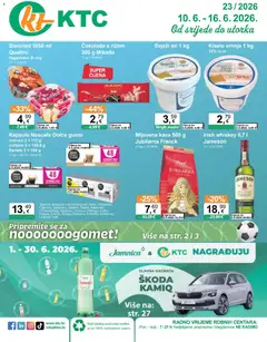 Pregled letka KTC Katalog trgovine KTC vrijedi od 10.06.2026
