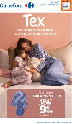 Prévisualisation de Carrefour Textile cocooning maison du magasin Carrefour formulaire valide 03/11/2026