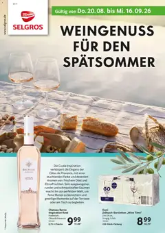Vorschau von dem Prospekt des Geschäftes Selgros, gültig ab dem 20.08.2026