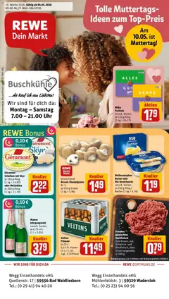 Vorschau von dem Prospekt des Geschäftes Rewe, gültig ab dem 04.05.2026