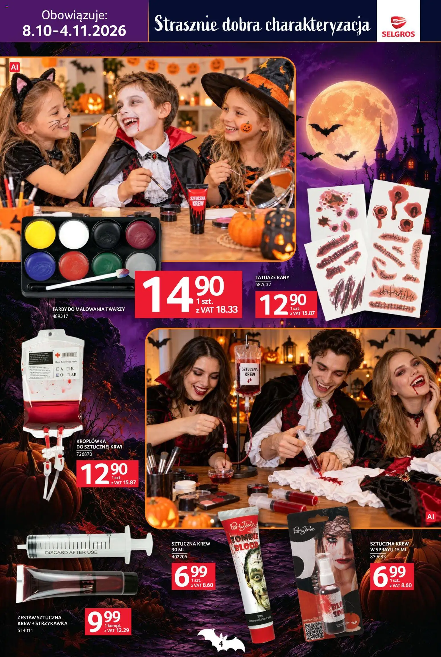 Pogląd gazetki "Selgros cash&carry gazetka - Halloween" ze sklepu Selgros cash&carry ważnej od 08.10.2026