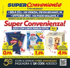 Anteprima dell'opuscolo SuperConveniente volantino Gela, Vittoria dal negozio SuperConveniente valido da 09/06/2026