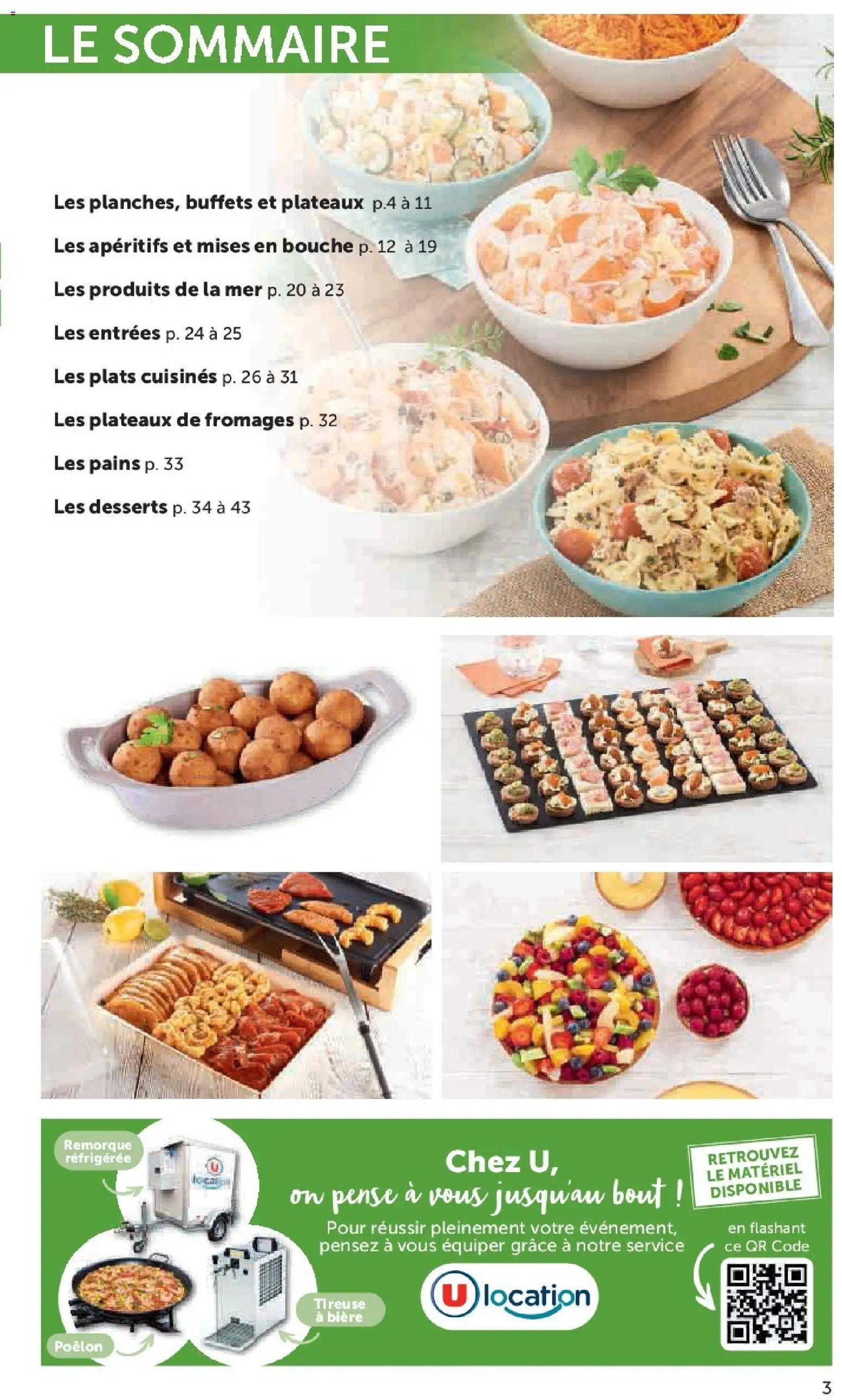 Prévisualisation de Super U - La carte Printemps Été du magasin Super U formulaire valide 03/03/2026 - Bière, Remorque, Tireuse à bière, Plats cuisinés