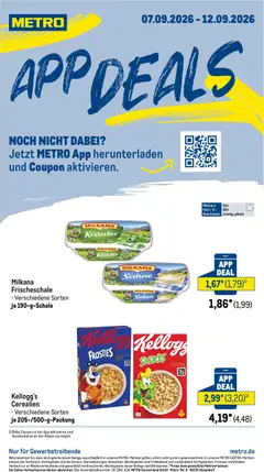 Vorschau von dem Prospekt des Geschäftes Metro, gültig ab dem 07.09.2026