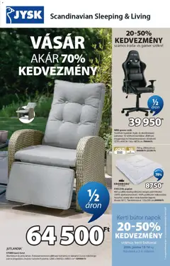 JYSK - JYSK akciós újság megtekintése, amely érvényes 2026.06.10.-től