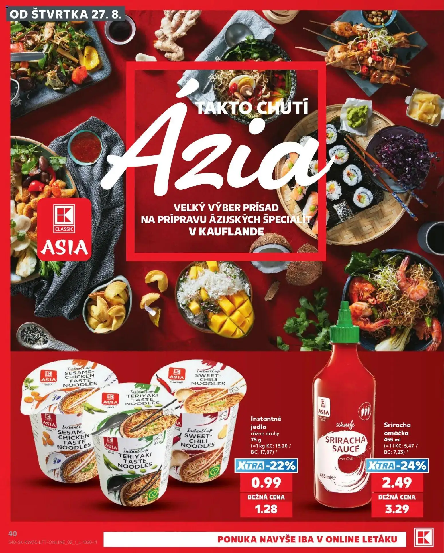 Náhľad Kaufland letáku platného od 27.08.2026