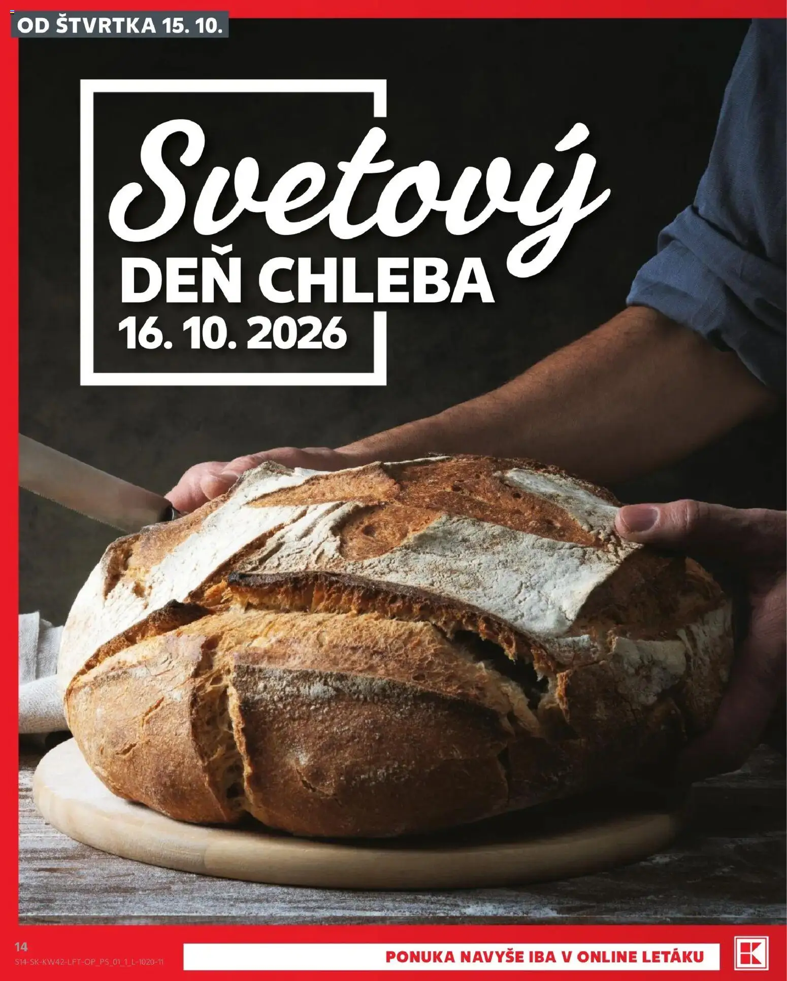 Náhľad Kaufland letáku platného od 15.10.2026