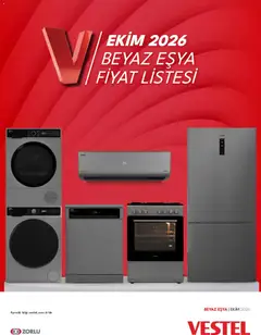 Vestel Vestel Katalog 01.10.2026 - Broşürünün önizlemesi