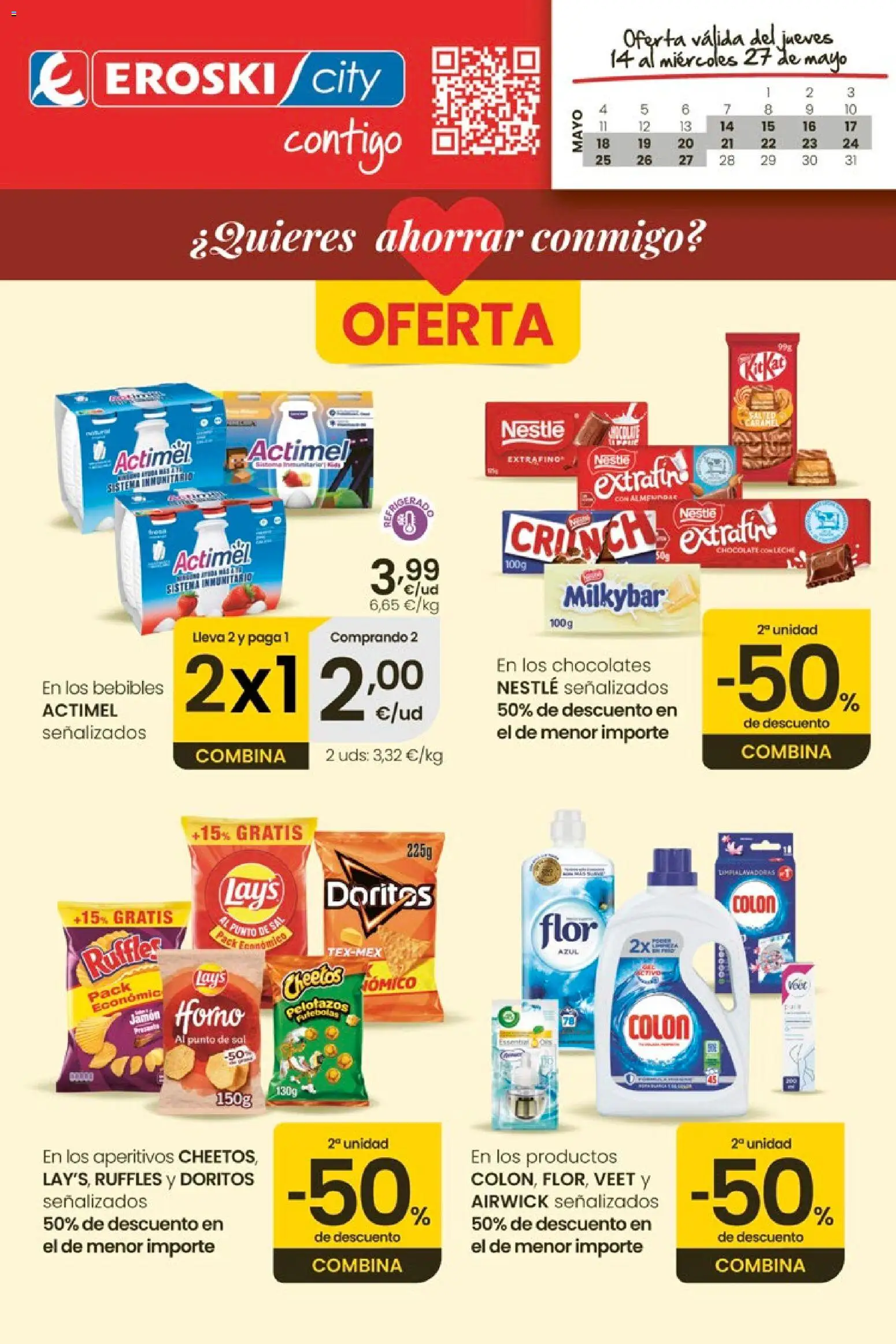 Vista previa del folleto de la tienda Eroski válido desde el 14/05/2026 