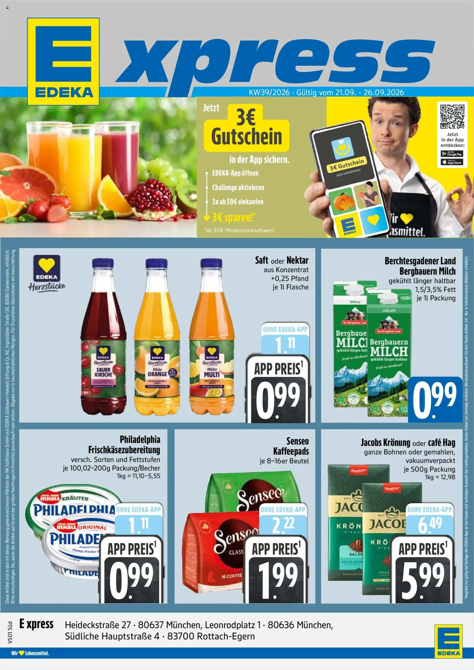 Vorschau von dem Prospekt des Geschäftes E xpress, gültig ab dem 21.09.2026