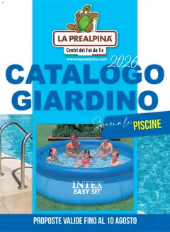 Anteprima dell'opuscolo La Prealpina volantino Piscine dal negozio La Prealpina valido da 08/06/2026