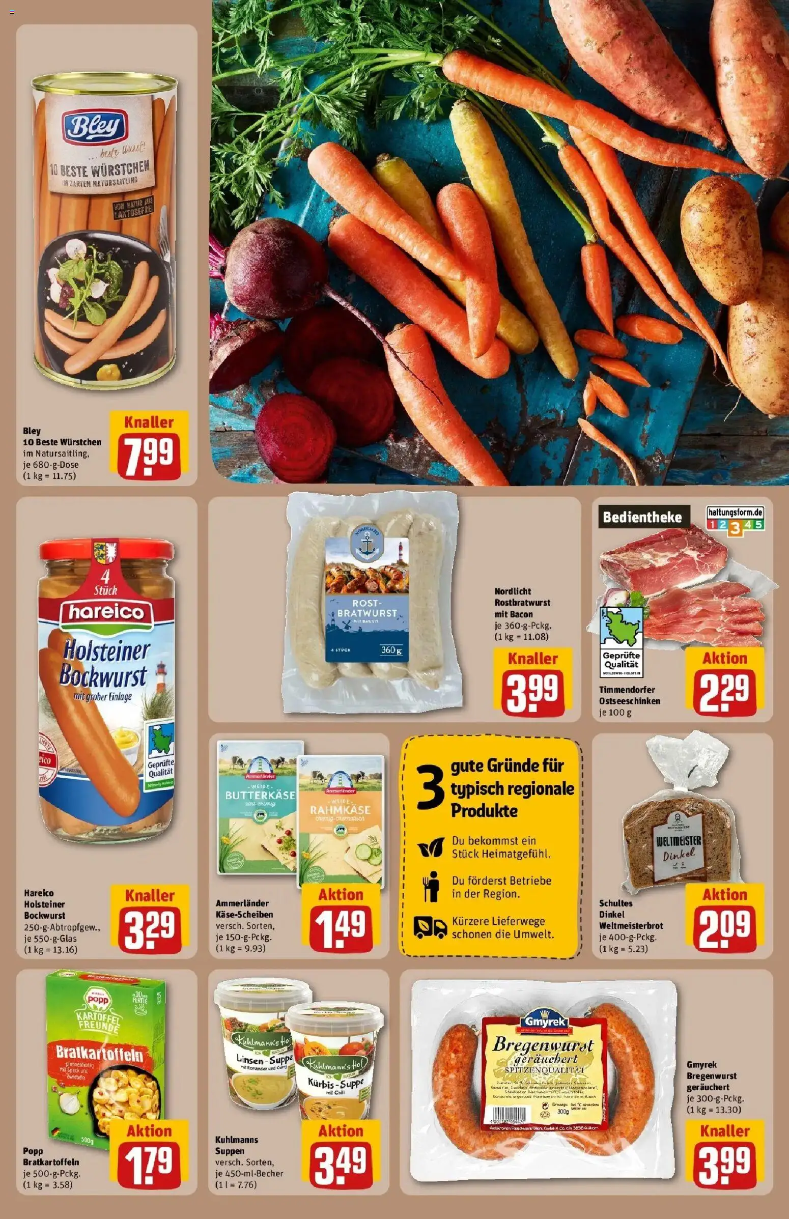Vorschau von dem Prospekt des Geschäftes Rewe, gültig ab dem 26.10.2026