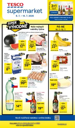 Náhled nabídky: Tesco Tesco leták - Supermarket platný od 08.07.2026