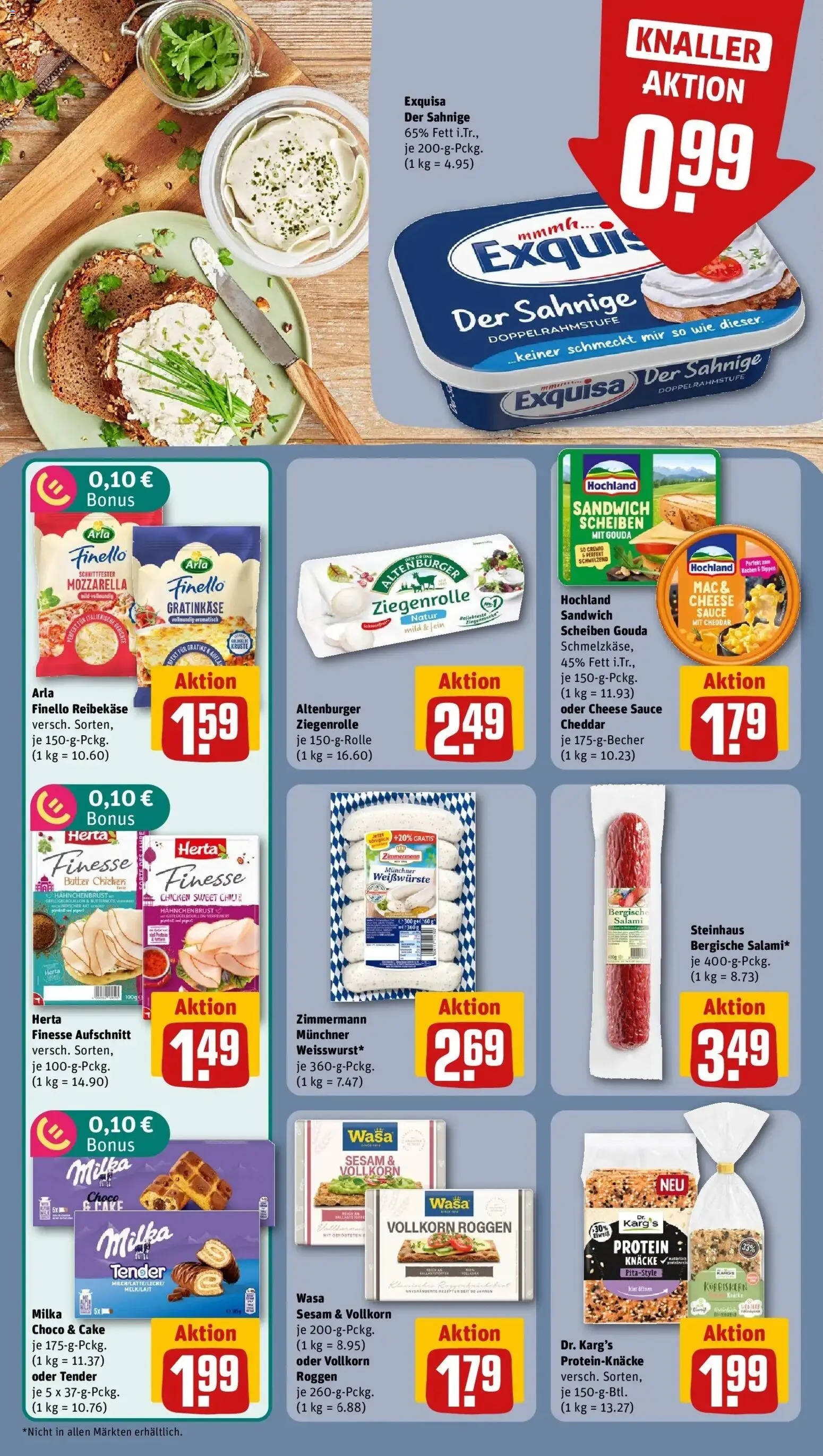 Vorschau von dem Prospekt des Geschäftes Rewe, gültig ab dem 26.10.2026