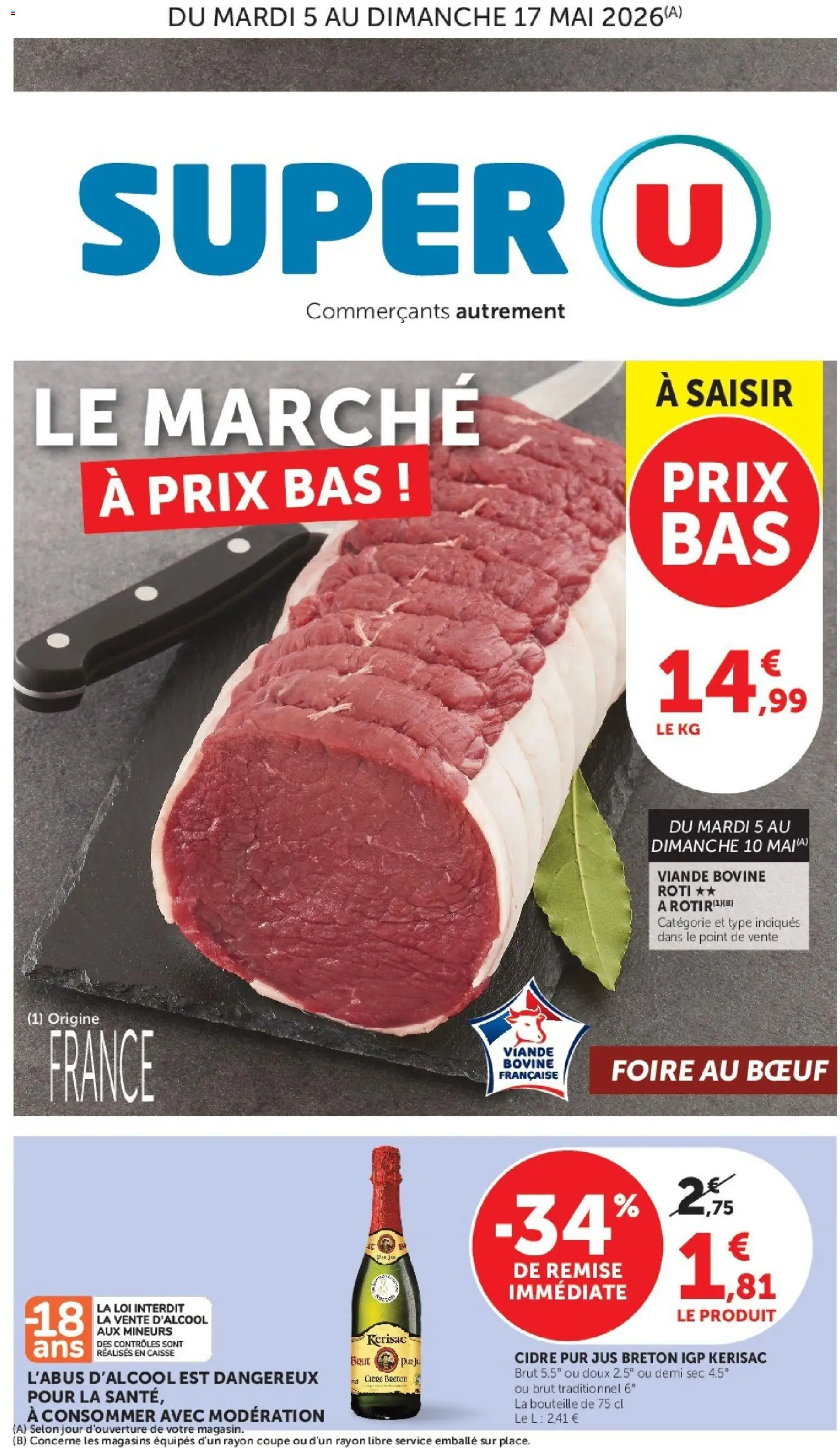 Prévisualisation de Super U catalogue du magasin Super U formulaire valide 05/05/2026