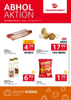 Vorschau der Angebote: Transgourmet Transgourmet Flugblatt gültig ab 31.08.2026