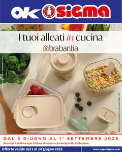 Anteprima dell'opuscolo SIGMA volantino OK Cucina dal negozio SIGMA valido da 02/06/2026