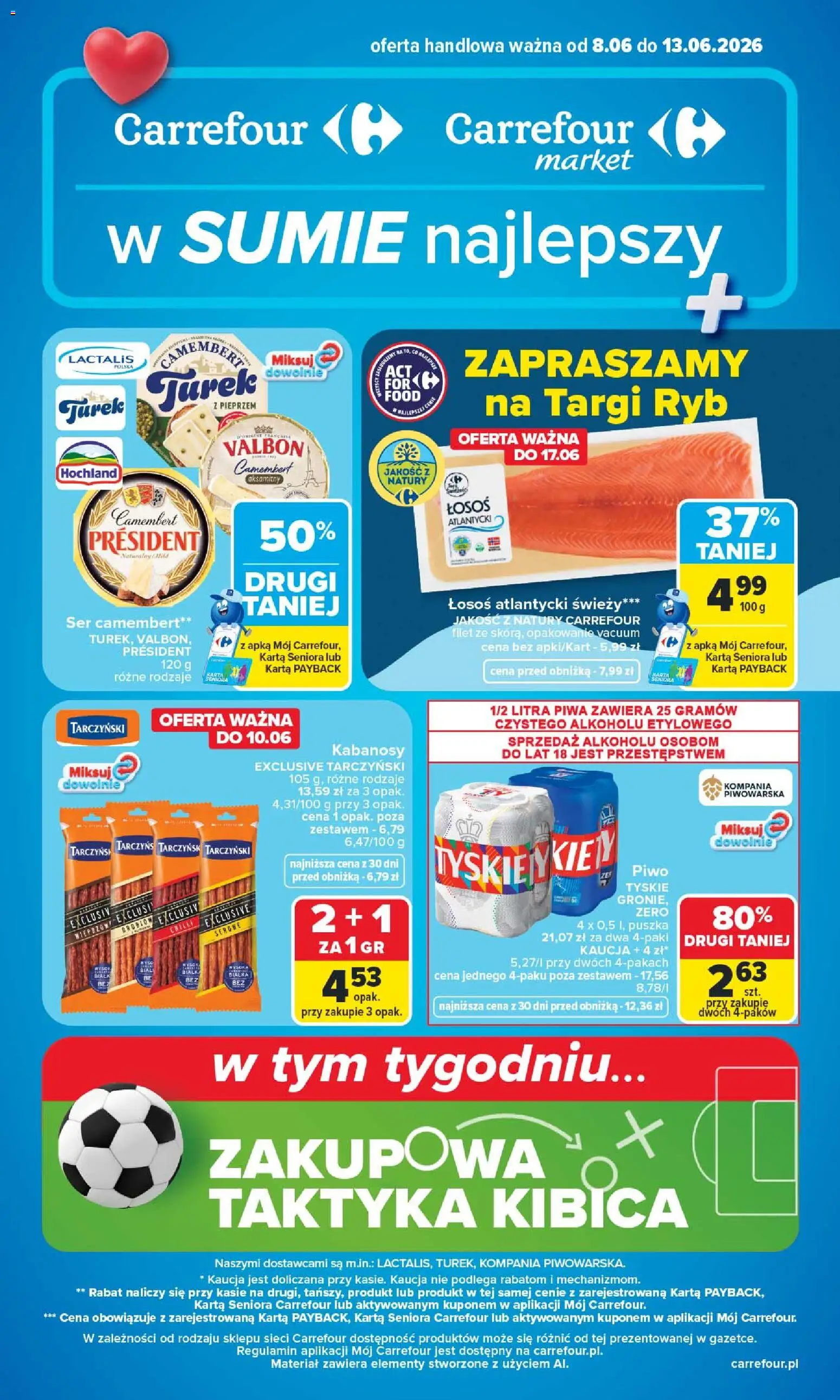 Pogląd gazetki "Carrefour gazetka" ze sklepu Carrefour ważnej od 08.06.2026
