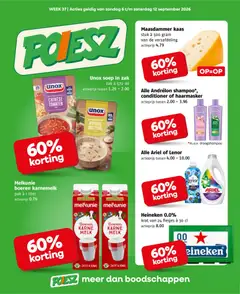 Voorbeeld van Poiesz folder van winkel Poiesz geldig vanaf 06-09-2026