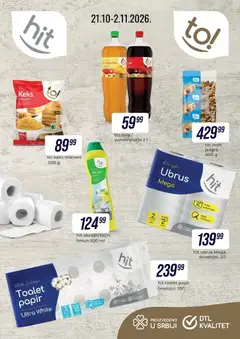 Pregled Tekijanka kataloga - važi od 21.10.2026