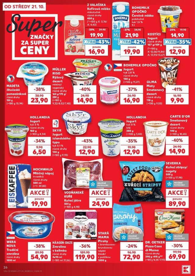 Nový Kaufland leták od 21.10.