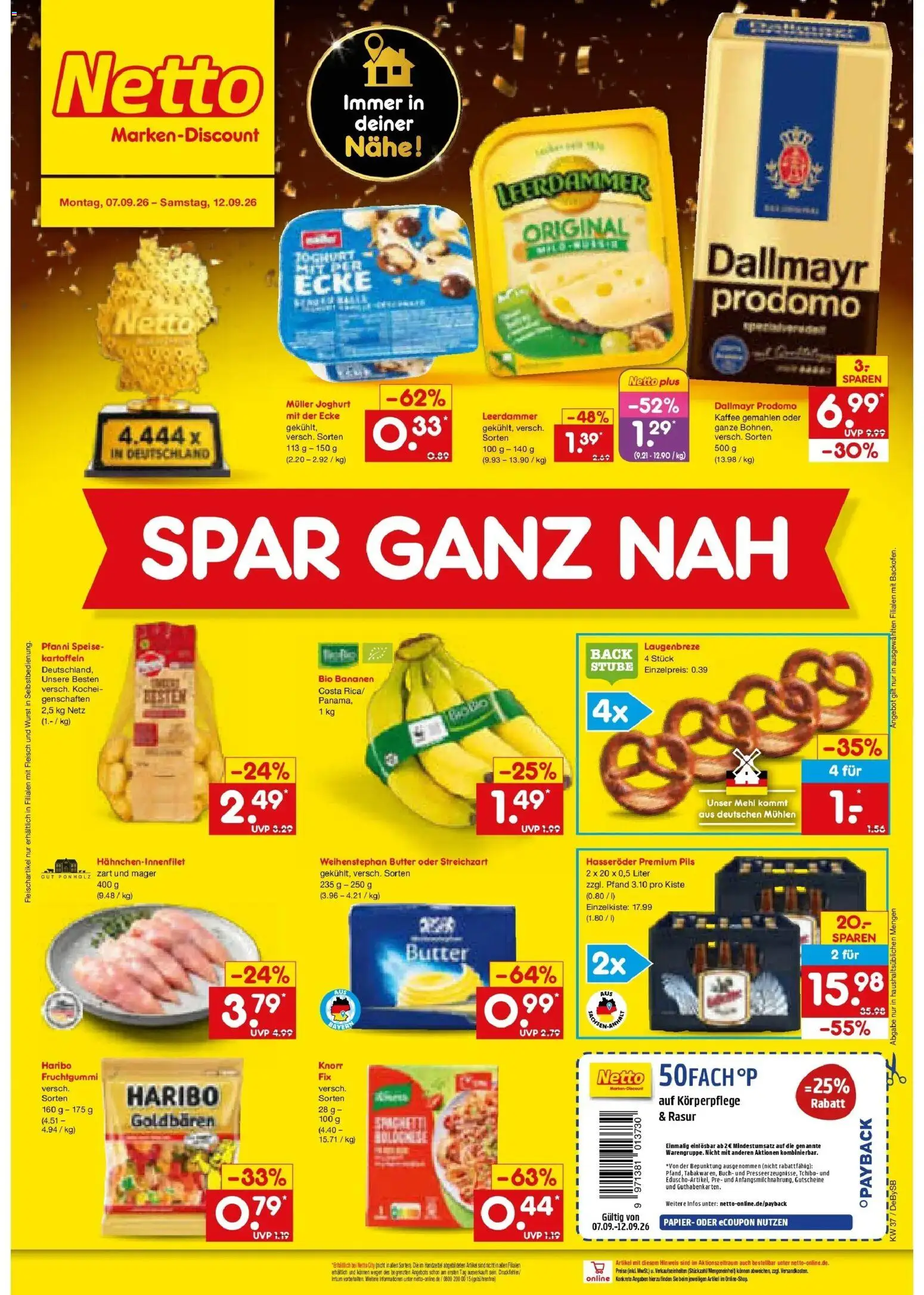 Vorschau von dem Prospekt des Geschäftes Netto Marken-Discount, gültig ab dem 07.09.2026