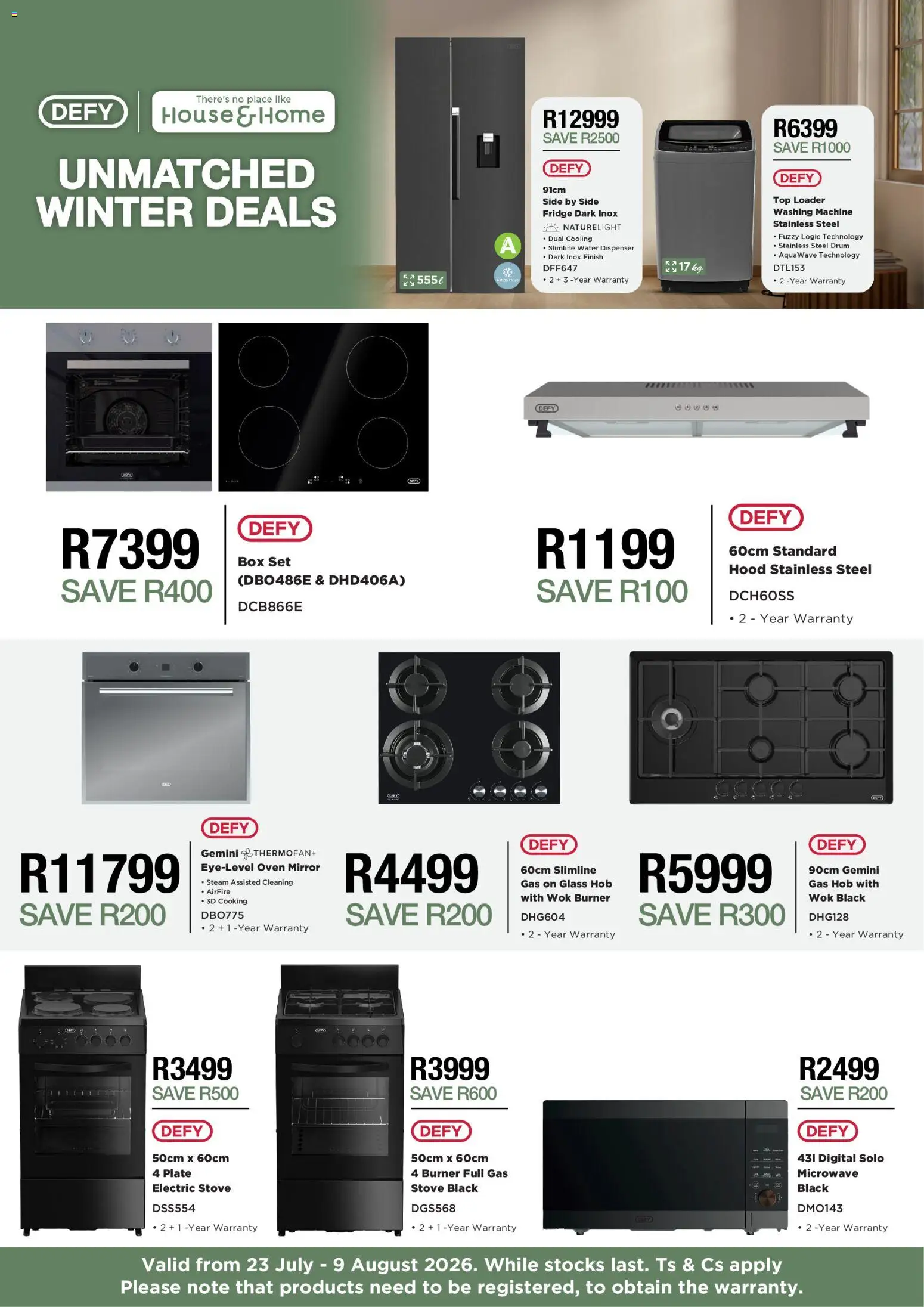 Preview of House and Home flyer valid from 23/07/2026