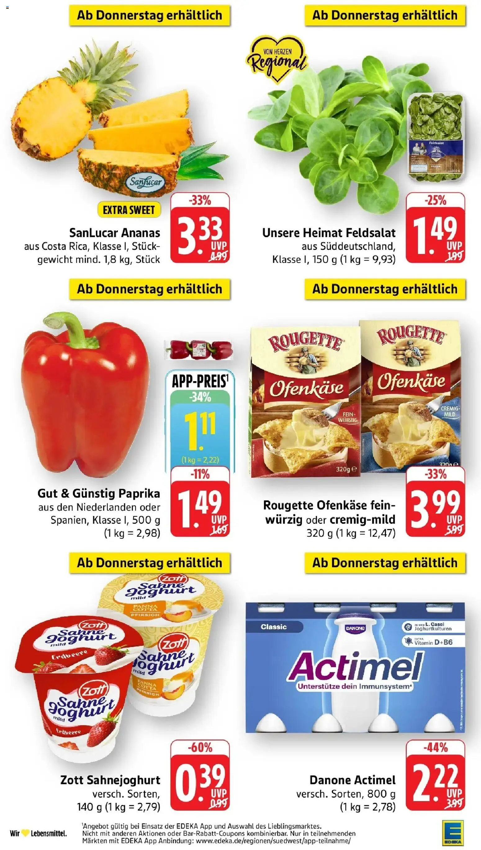 Vorschau von dem Prospekt des Geschäftes Edeka, gültig ab dem 26.10.2026