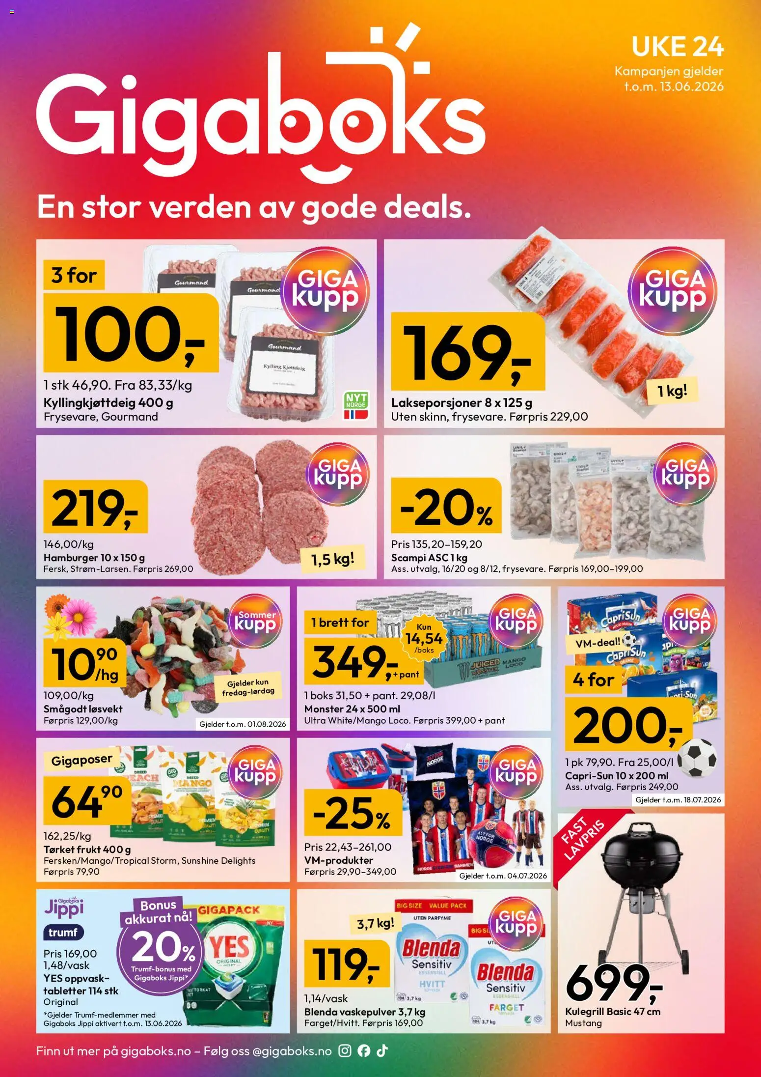 Forhåndsvis Gigaboks kundeavis fra butikk Gigaboks gyldig fra 08/06/2026